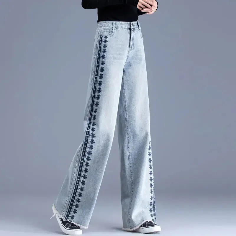 VINTAGE CUT WIDE-LEG JEANS