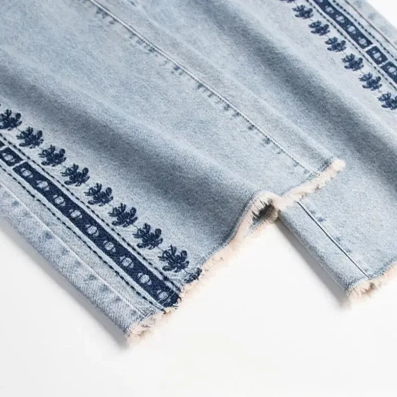 VINTAGE CUT WIDE-LEG JEANS